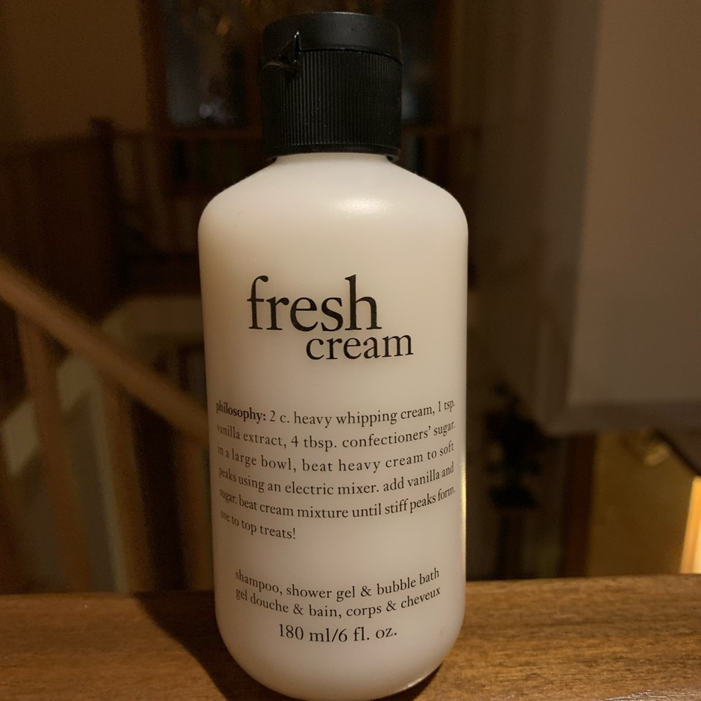 Philosophy brand Fresh Cream shampoo, shower gel and body wash combo